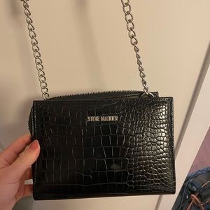 Steve Madden Black Purse